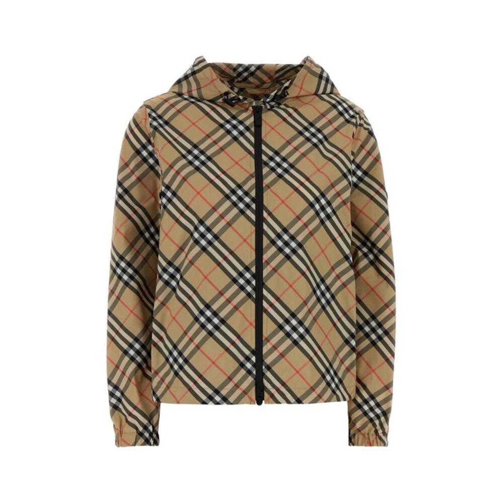 Burberry Women Embroidered Polyester Windbreaker